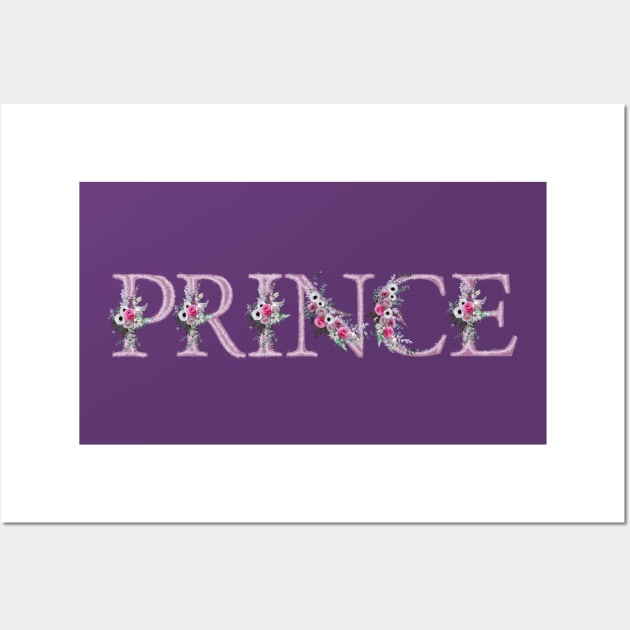 Prince with flowers Wall Art by Dream Station